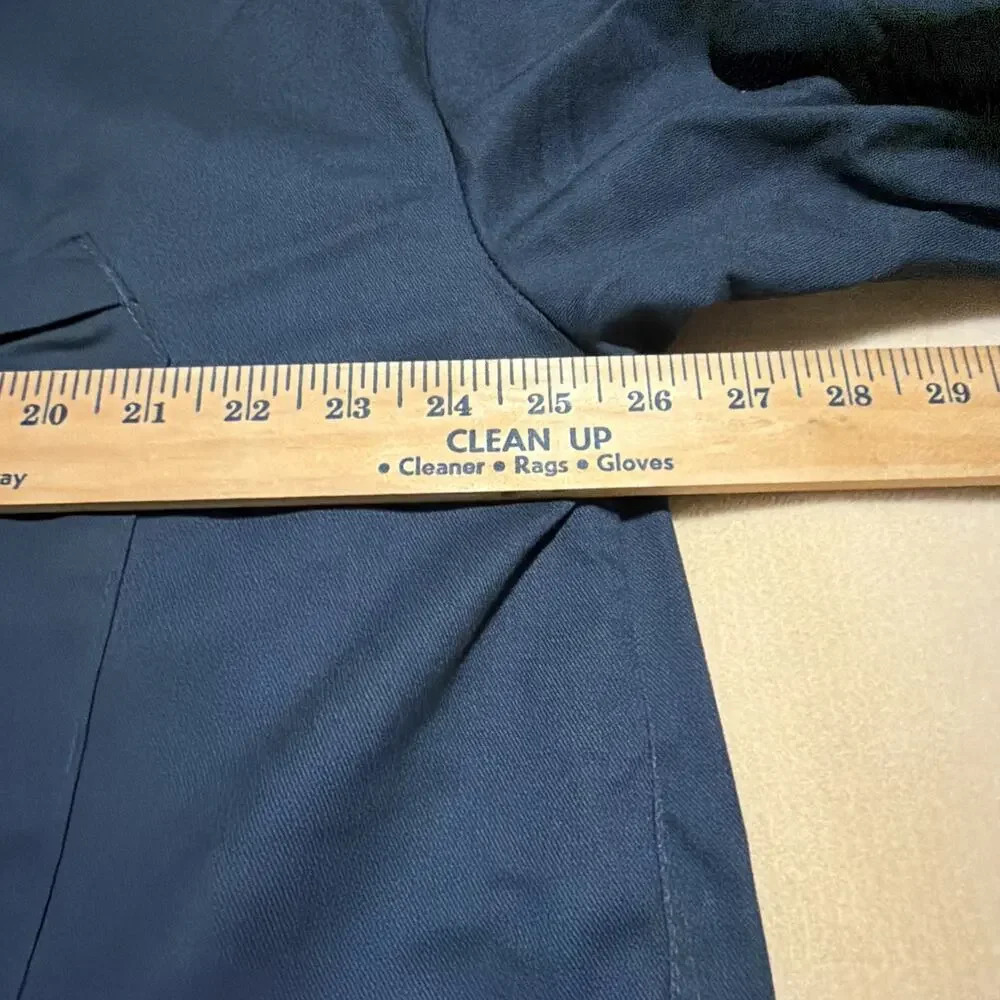 Dickies Coveralls Mens 2XL Navy Blue Work Long Sleeve SEE MEASUREMENTS NEW